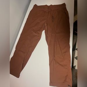 Lululemon joggers. Dri-fit/flexible material.